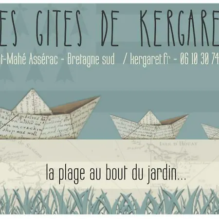Les Gites De Kergaret Semesterbostad Assérac